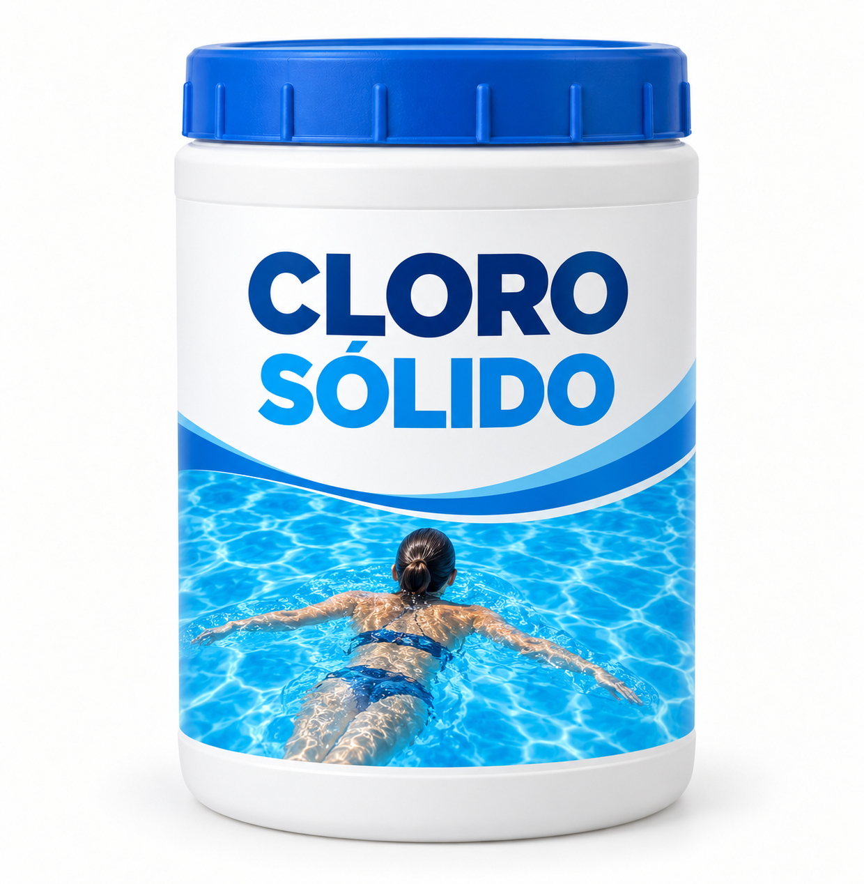 Bidón de cloro sólido